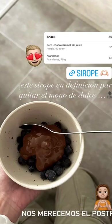 Sirope de chocolate con edulcorantes Zero Prozis 355 g.